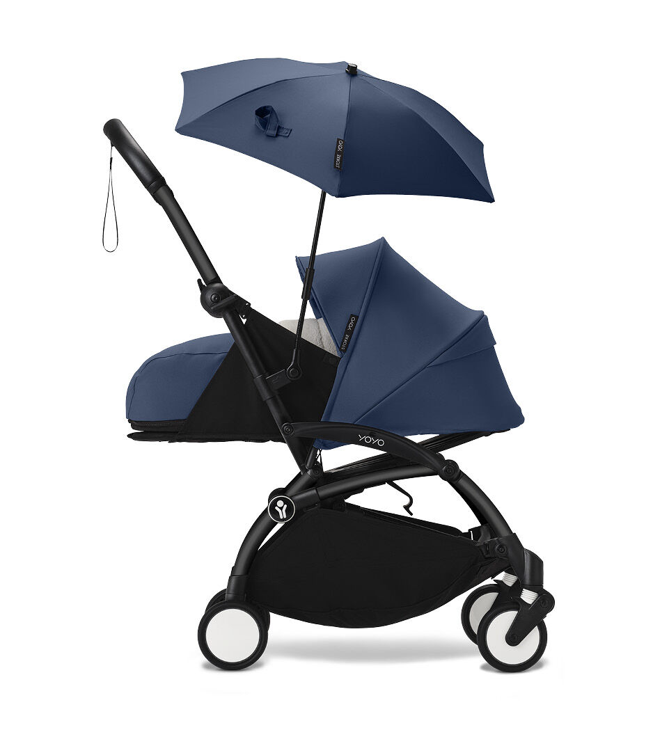Stokke® YOYO3® 0+ Air France. Black Frame. Parasol.